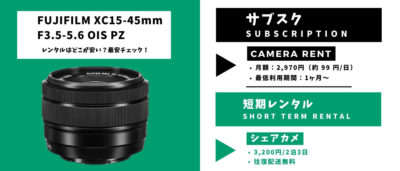XC15-45mmF3.5-5.6 OIS PZ 最安