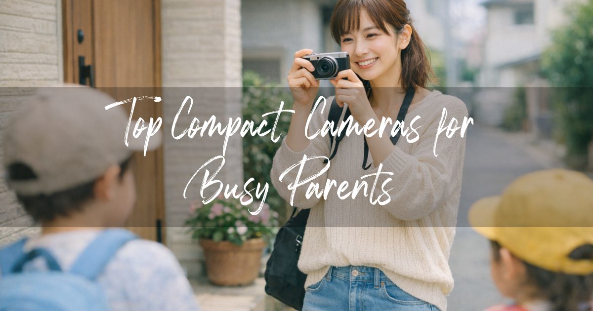 子育て世代におすすめのコンデジ6選｜軽さと写りで選ぶモデルとシーン別の選び方