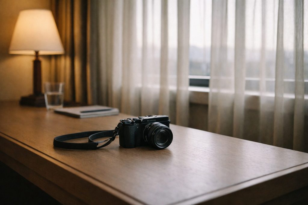 客室・夜まで強い「小型F2.8ズーム」で旅を完結