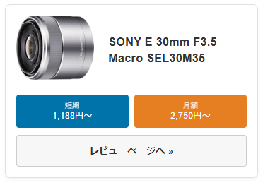 SONY E 30mm F3.5 Macro SEL30M35
