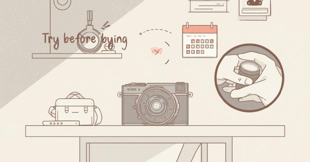 レンタルでRF-Sズームを試す