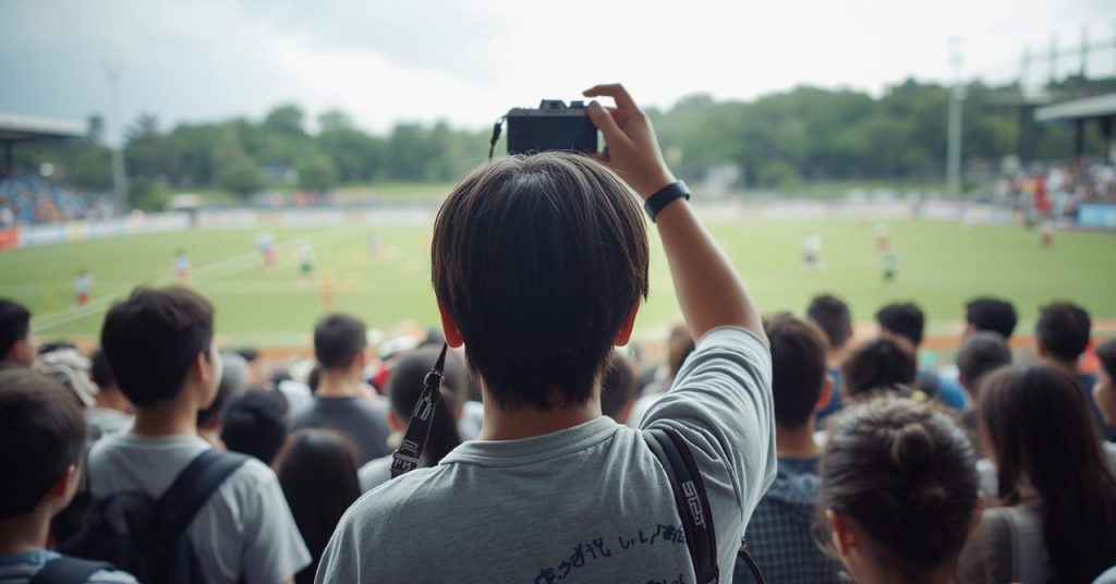 運動会｜視界トラブルと安全（掲げない・通路ふさがない）