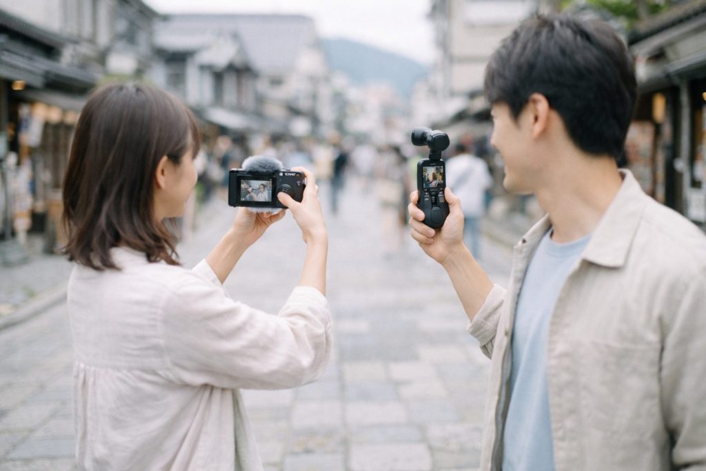 Vlogカメラ vs DJI Pocket 3