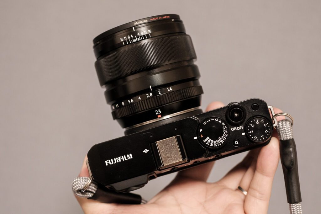 XF23mmF1.4 R（旧型）：少し大きめ、でも圧倒的な描写力