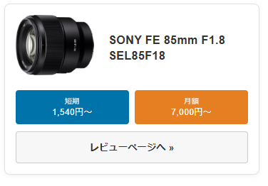 SONY FE 85mm F1.8 SEL85F18