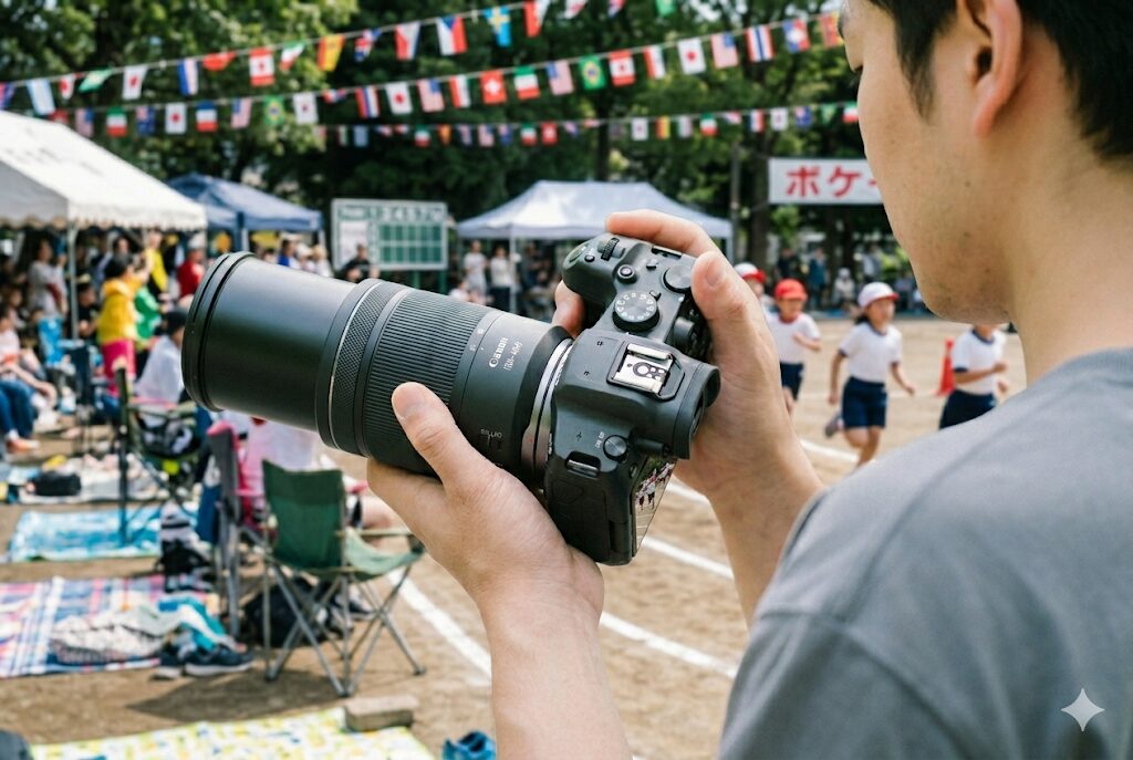 Canon 運動会の望遠レンタル5選｜EOS R7で連写を狙う